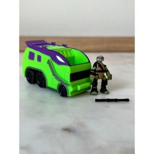 Teenage Mutant Ninja Turtles (TMNT) Micro Mutants Trash Truck with Donatello